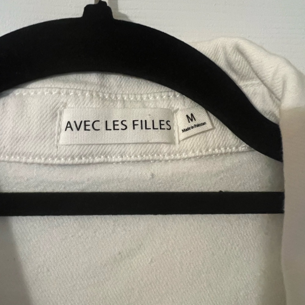 NWT Aves Les Filles Denim Romper - Picture 8 of 15